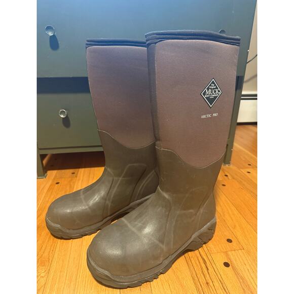 Muck Men’s Artic Pro Insulated Hunting Boots Sz Men’s 11/11.5 or Women’s 12/12.5 main image 8